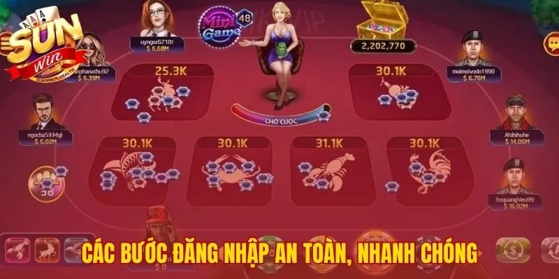 Quy trình đăng nhập tài khoản an toàn qua link chính thức